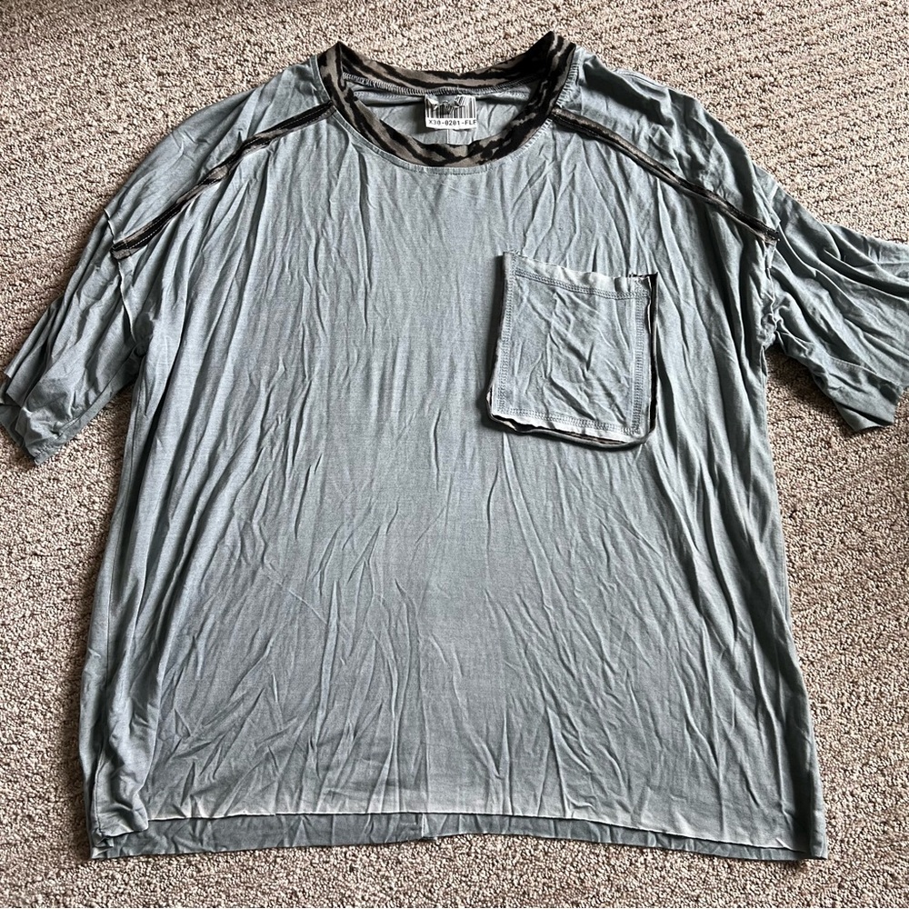 POL blue oversized tshirt